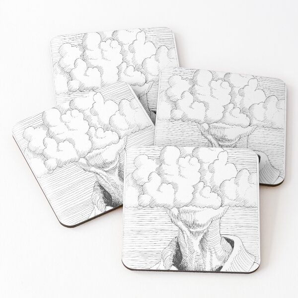 Item preview, Stuck (in the Clouds) from Inktober 2021 designed and sold by chadtheartist.