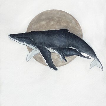 Artwork thumbnail, Mother Moon by WaterRaven