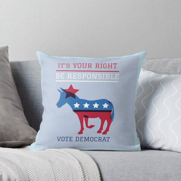 Item preview, Your right to vote democrat donkey designed and sold by LGMmugsdesign.