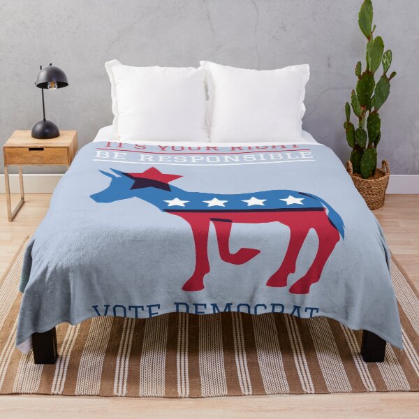 Item preview, Your right to vote democrat donkey designed and sold by LGMmugsdesign.