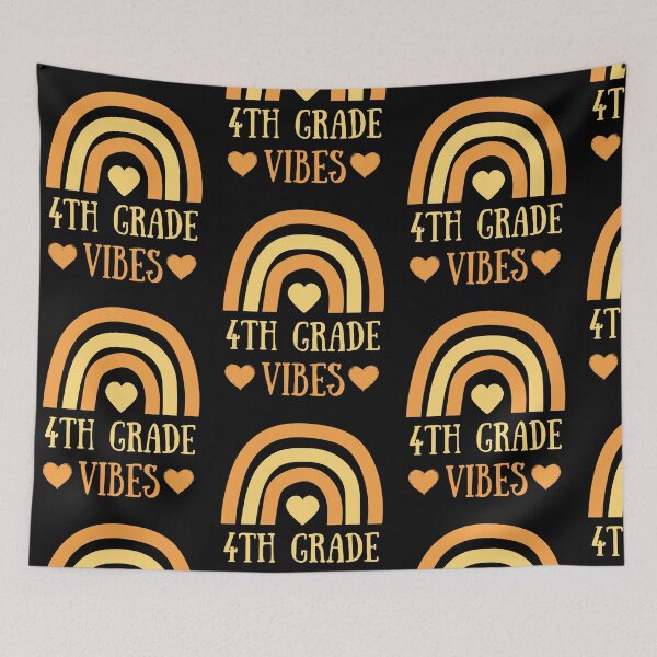 Item preview, Fourth Grade Vibes Back to School 4th Grade Vibes Teacher designed and sold by Trankix.