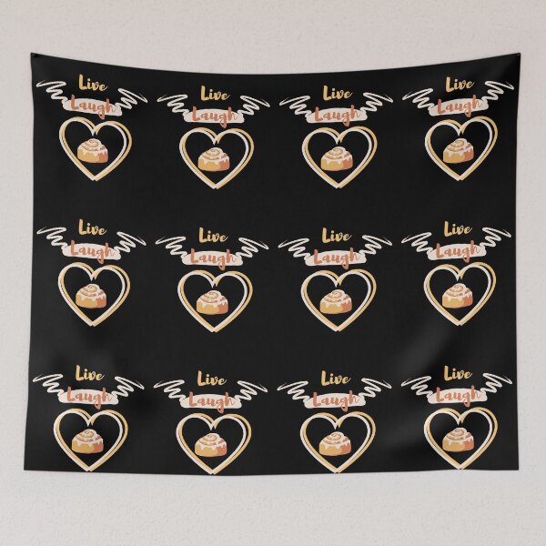 Item preview, Live Laugh Love Cinnamon Rolls 1 designed and sold by SimplyMe-Plus.
