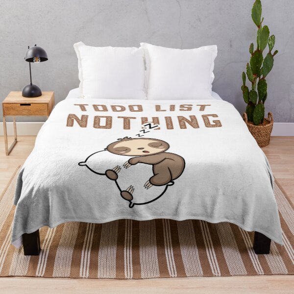 Item preview, todo nothing sloth designed and sold by AdelDa19.