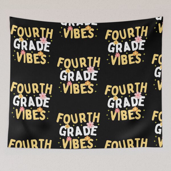 Item preview, Fourth Grade Vibes Back to School 4th Grade Vibes Teacher designed and sold by Trankix.