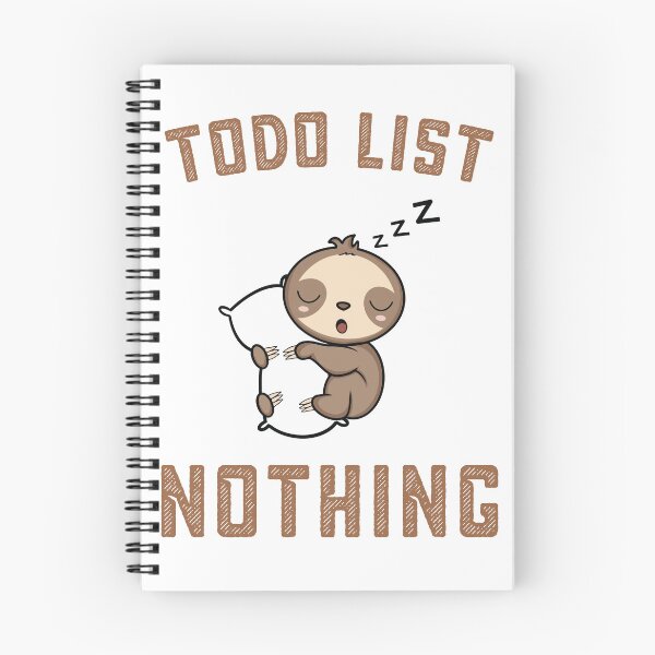 Item preview, Todo nothing sloth designed and sold by AdelDa19.