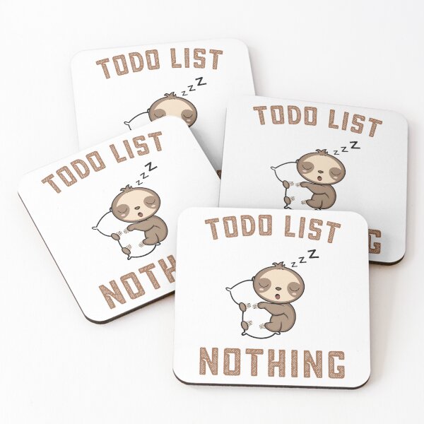 Item preview, Todo nothing sloth designed and sold by AdelDa19.