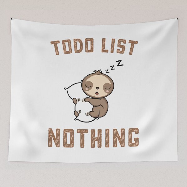 Item preview, Todo nothing sloth designed and sold by AdelDa19.
