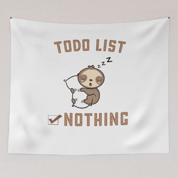 Item preview, Todo nothing sloth designed and sold by AdelDa19.
