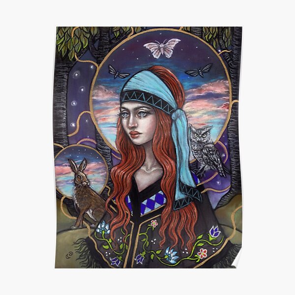 Art bookmark Fairy Art bookmark Midsummer Nights Dream metal bookmark