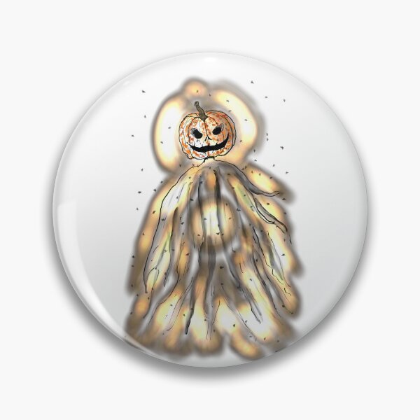 Item preview, Pumpkin head ghost designed and sold by PolSmart.