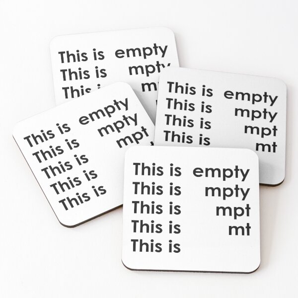 Item preview, This is EMPTY designed and sold by AdsInspiration.