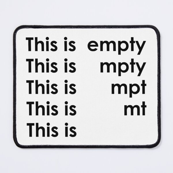 Item preview, This is EMPTY designed and sold by AdsInspiration.