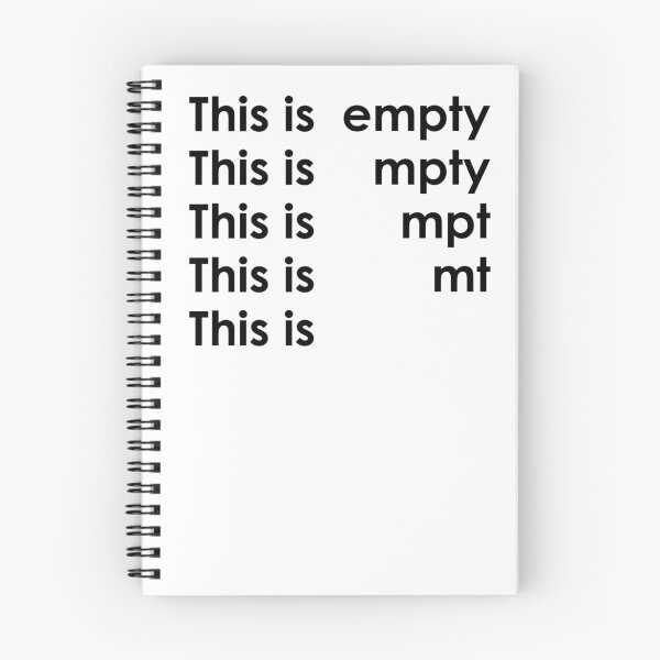 Item preview, This is EMPTY designed and sold by AdsInspiration.