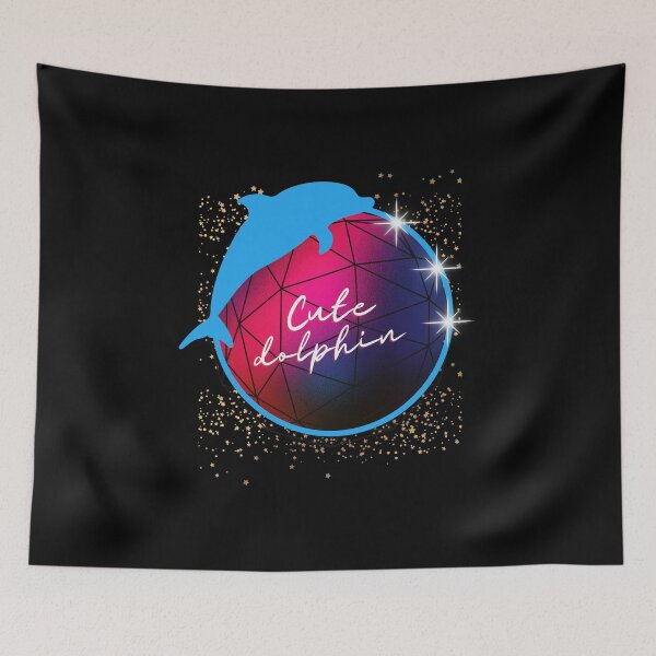 Item preview, Baby Blue Dolphin designed and sold by The Love Quill.