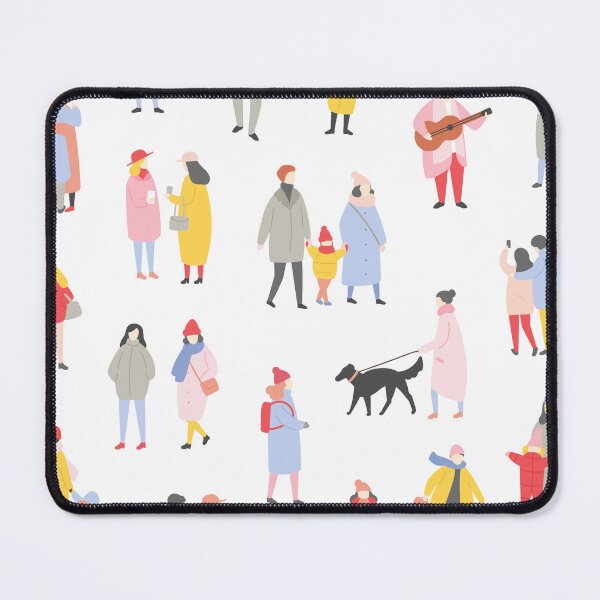 Item preview, Crowd of people winter designed and sold by MamaO1.