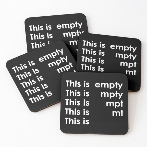 Item preview, This is Empty designed and sold by AdsInspiration.