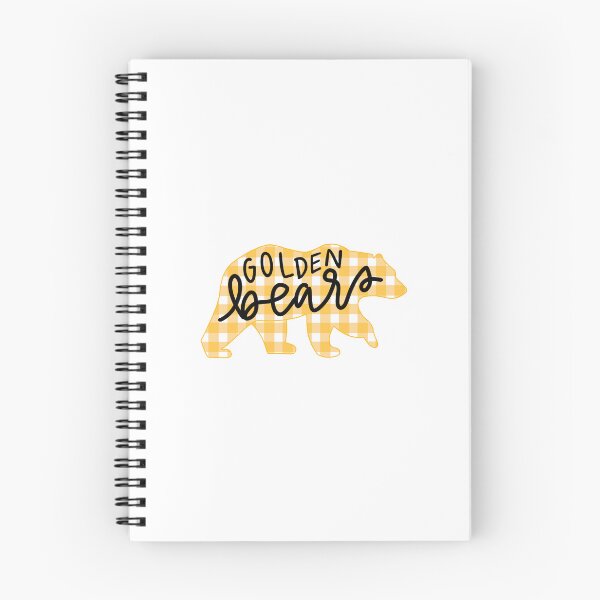Item preview, Golden Bears in Plaid designed and sold by katiebugdesigns.