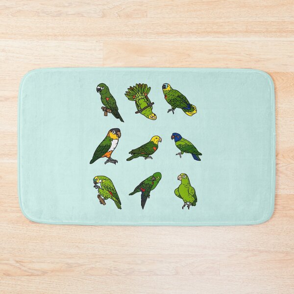 Item preview, parrots sticker set designed and sold by Animster.