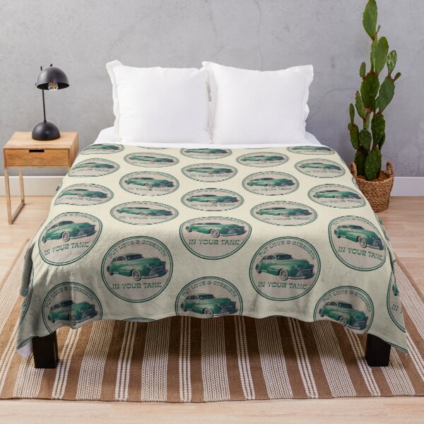 Item preview, Put Love & Strength in your tank - Inspirational vintage car design designed and sold by tinytiger77.