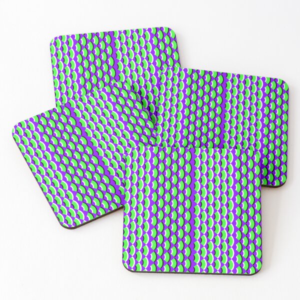 Item preview, Side Flow Illusion Green Violet! designed and sold by Pablo Carlos Budassi.