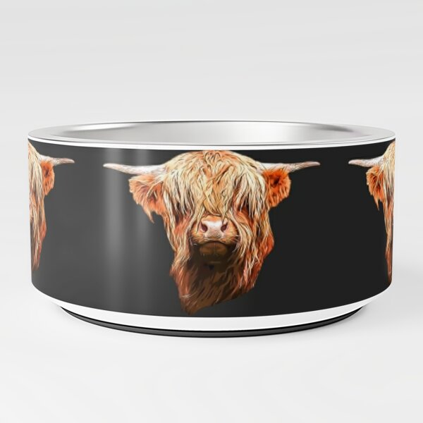 Highland Cow Face Mask – Scottish Creations