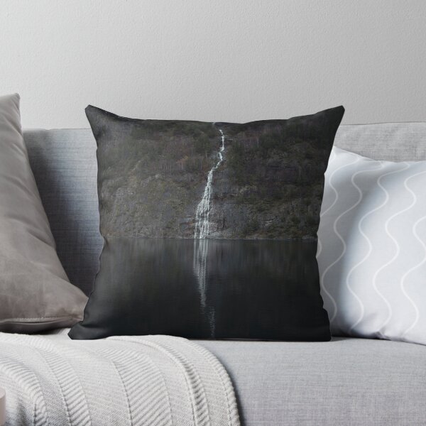 Waterfall (The Unknown) Throw Pillow
