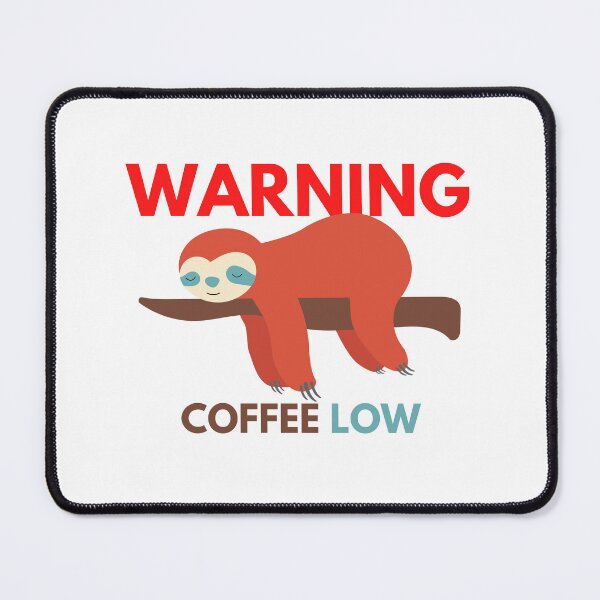 Item preview, Warning Coffee Low Coffee day, Coffee Lover Essential T-Shirt designed and sold by YouSsefHN05.