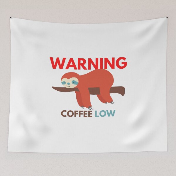 Item preview, Warning Coffee Low Coffee day, Coffee Lover Essential T-Shirt designed and sold by YouSsefHN05.
