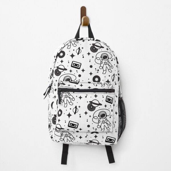 Item preview, Vibing Astronaut Black and White Monochrome Design designed and sold by vron615.