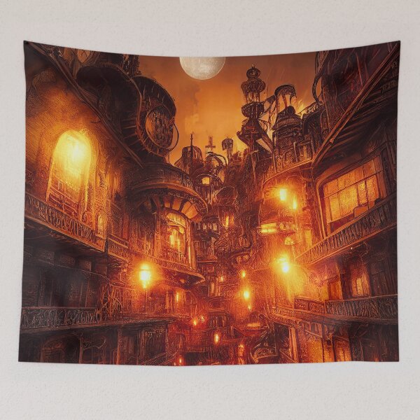 Artikelvorschau, Steampunk-Landschaft 4 entworfen und verkauft von CEVmemories.