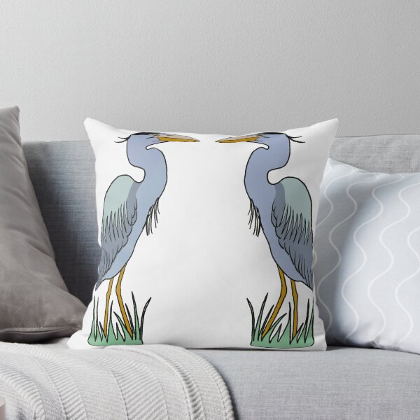 Item preview, Art Deco style grey herons   designed and sold by LynseysArtShop.