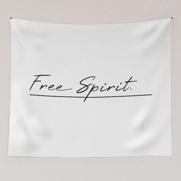 Item preview, Free Spirit Underlined redbubble designed and sold by MUSThaveprint.