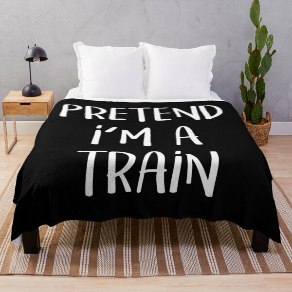 Item preview, Pretend I'm A Train Costume Funny Halloween Party designed and sold by shockedsupply44.