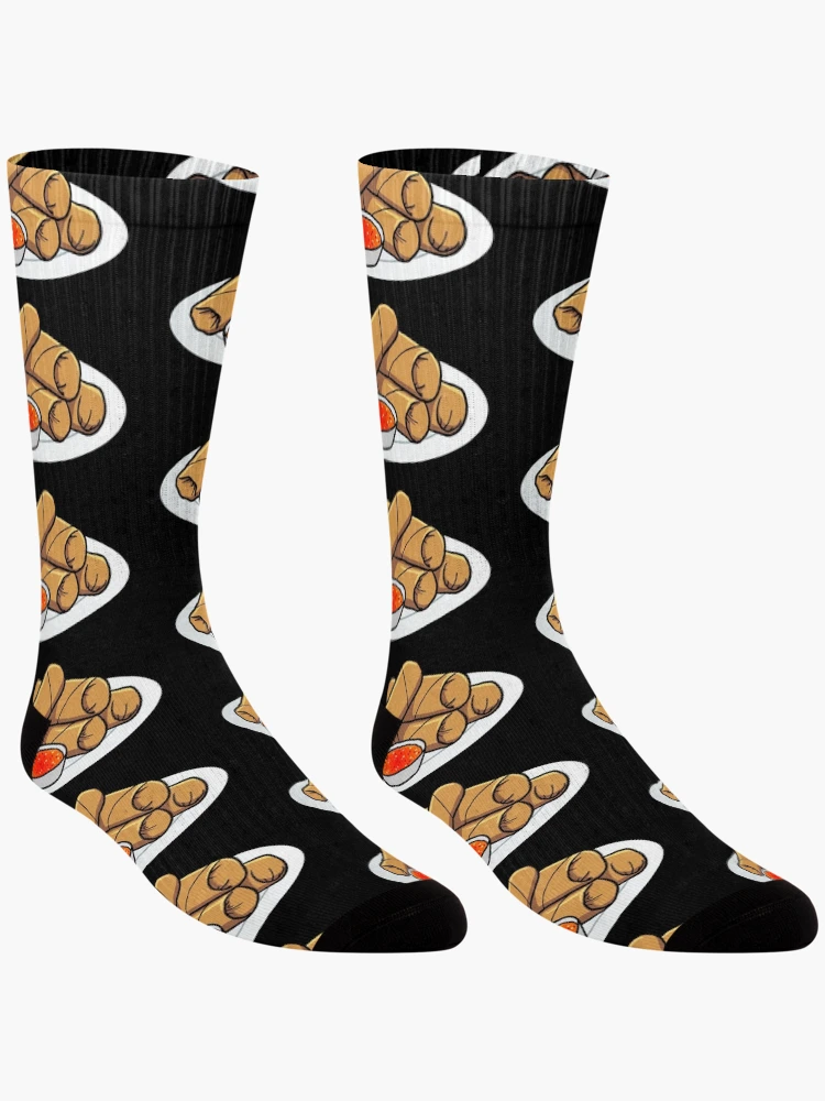 Thumbnail 3 of 5, Socks, Spring Rolls designed and sold by jonmlam.