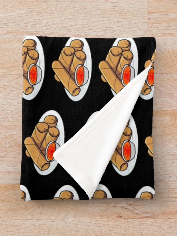 Thumbnail 3 of 6, Throw Blanket, Spring Rolls designed and sold by jonmlam.