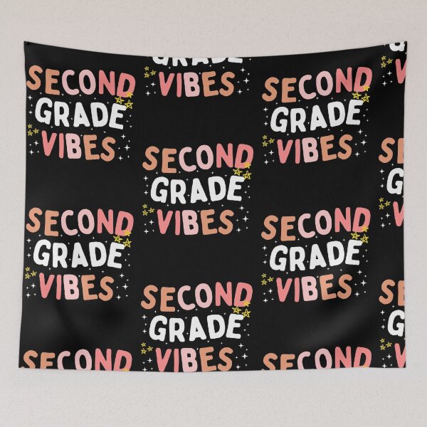 Item preview, Second Grade Vibes Back to School 2nd Grade Vibes Teacher designed and sold by Trankix.