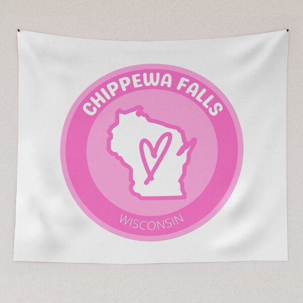 Item preview, CHIPPEWA FALLS WISCONSIN - PINK LOVE designed and sold by jrno11.