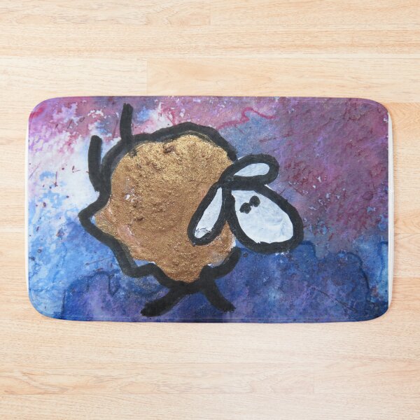 Item preview, UnFolding the Ewe-niverse #40 mixed media and ink painting of sheep designed and sold by ChillonLeachArt.