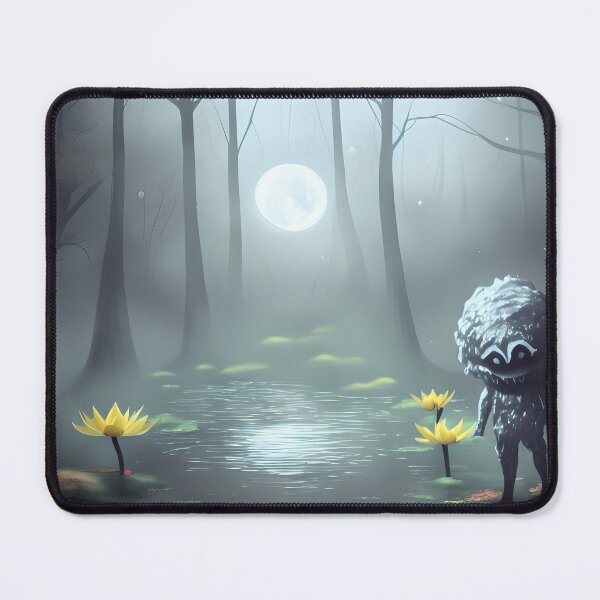 Item preview, Little forest monster at a lake designed and sold by BrachiaST.