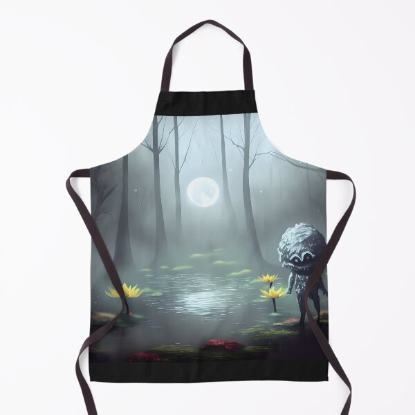 Item preview, Little forest monster at a lake designed and sold by BrachiaST.