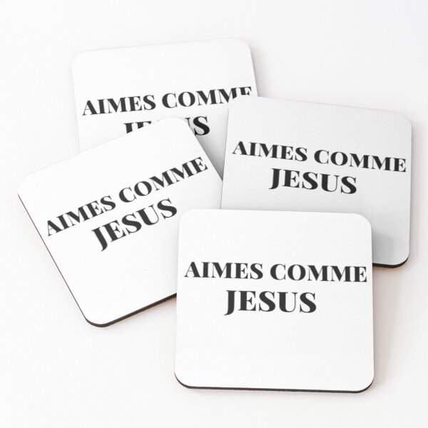Item preview, Aimes comme Jésus designed and sold by CherishedCloset.