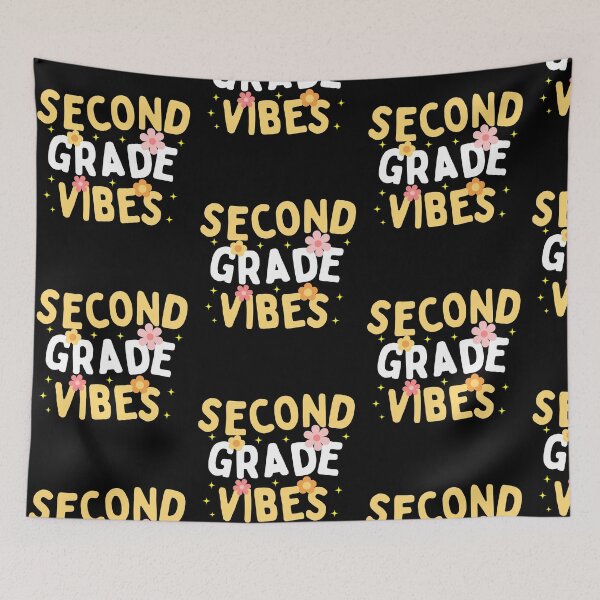 Item preview, Second Grade Vibes Back to School 2nd Grade Vibes Teacher designed and sold by Trankix.