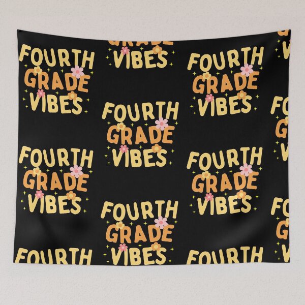 Item preview, Fourth Grade Vibes Back to School 4th Grade Vibes Teacher designed and sold by Trankix.