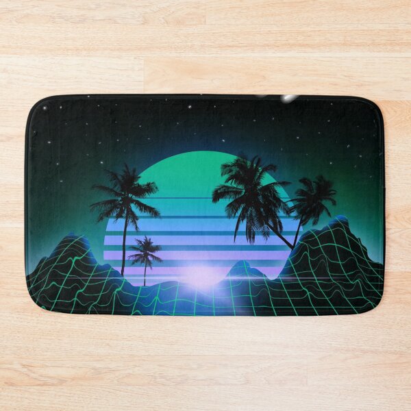 Artikelvorschau, RETROWAVE-LANDSCHAFT entworfen und verkauft von rewritethenight.