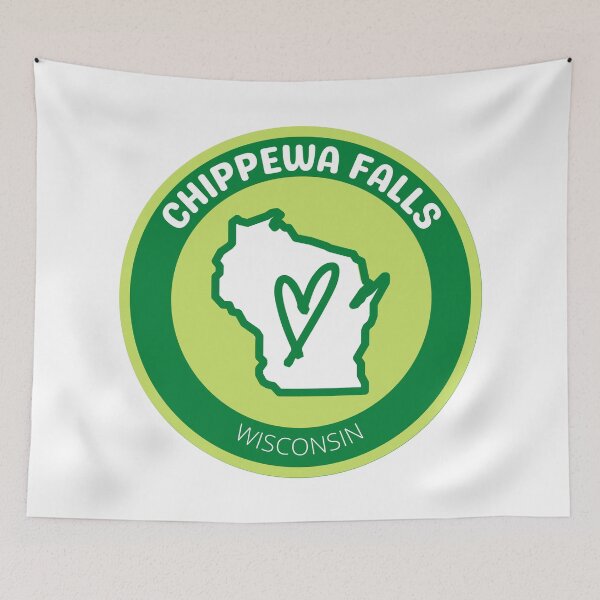 Item preview, CHIPPEWA FALLS WISCONSIN - GREEN LOVE designed and sold by jrno11.