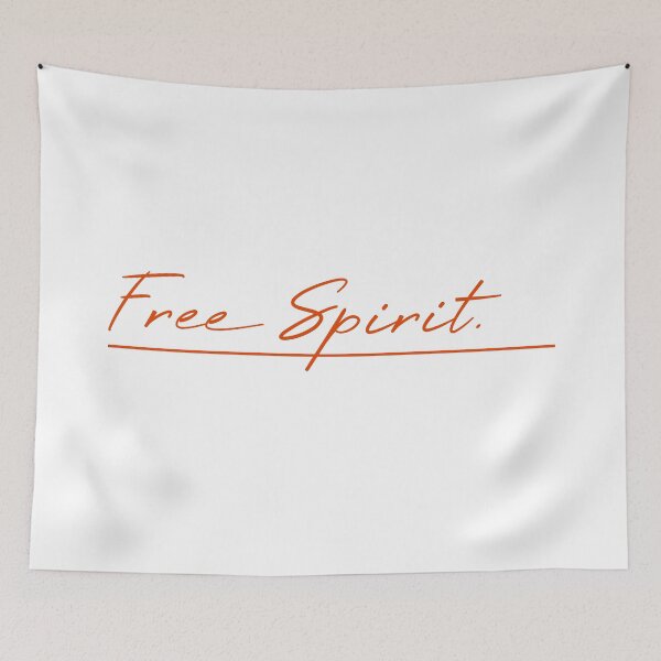 Item preview, Free Spirit Underlined designed and sold by MUSThaveprint.