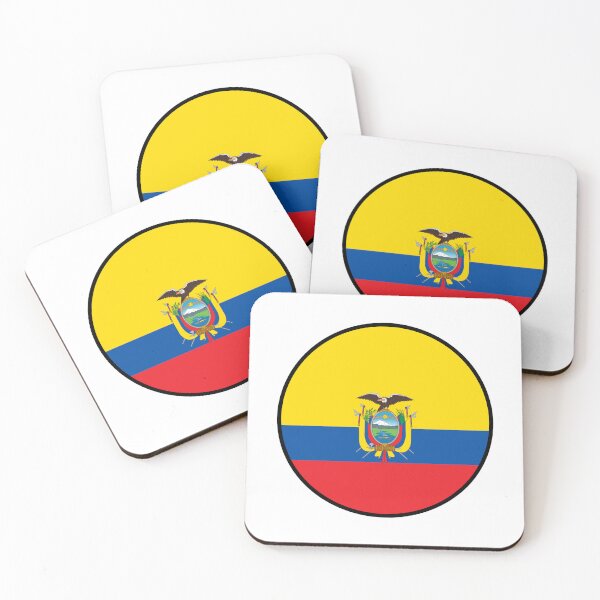 Item preview, ECUADORS FLAG (Ecuador National Flag) designed and sold by USEFULART-Shop.