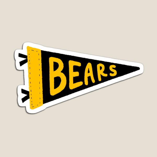Item preview, UA Bears Pennant designed and sold by katiebugdesigns.