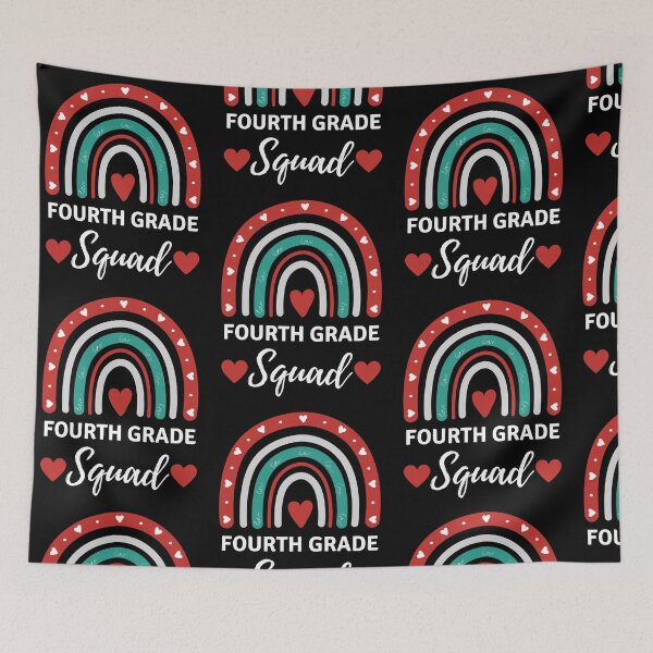 Item preview, Fourth Grade Squad Fourth Grade Vibes Rocks Teacher Student designed and sold by Trankix.