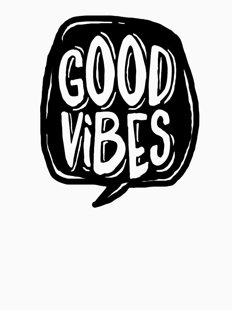 Good Vibes - Black and White by mirunasfia